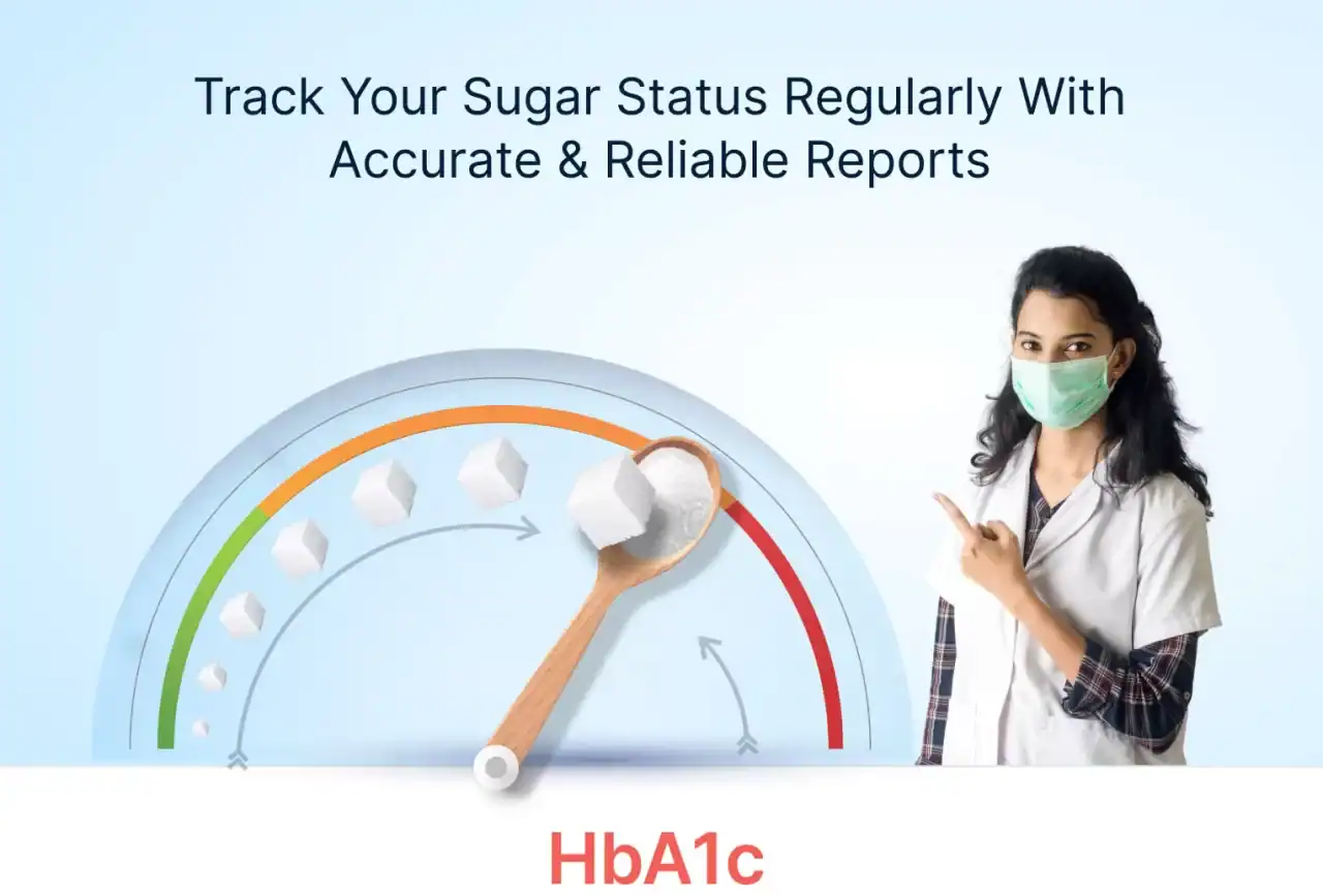 HbA1c Test at ₹360 Only with Free Home Collection HbA1c test, Hb1c test, A1c test, Hemoglobin A1c Test
