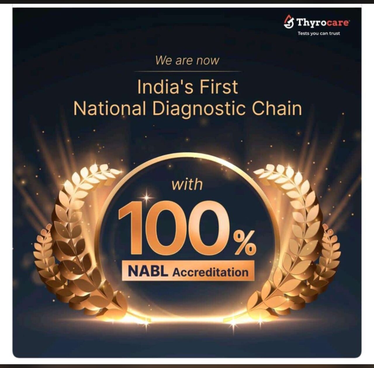 Thyrocare - Fully NABL Accredited laboratory