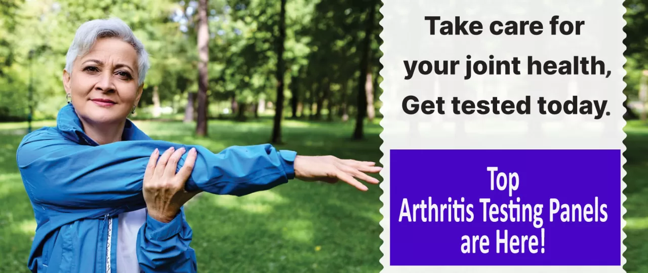 Arthritis profilre blood test panel by Thyrocare Aarogyam/Jaanch