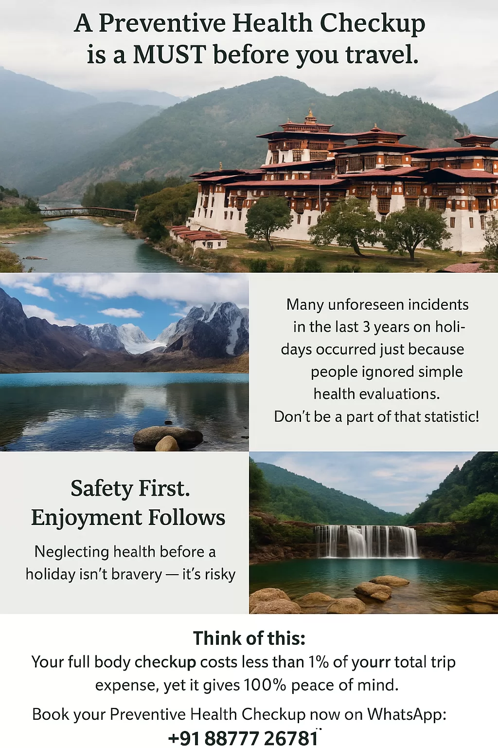 Plan Your Trip, But First – Check Your Health