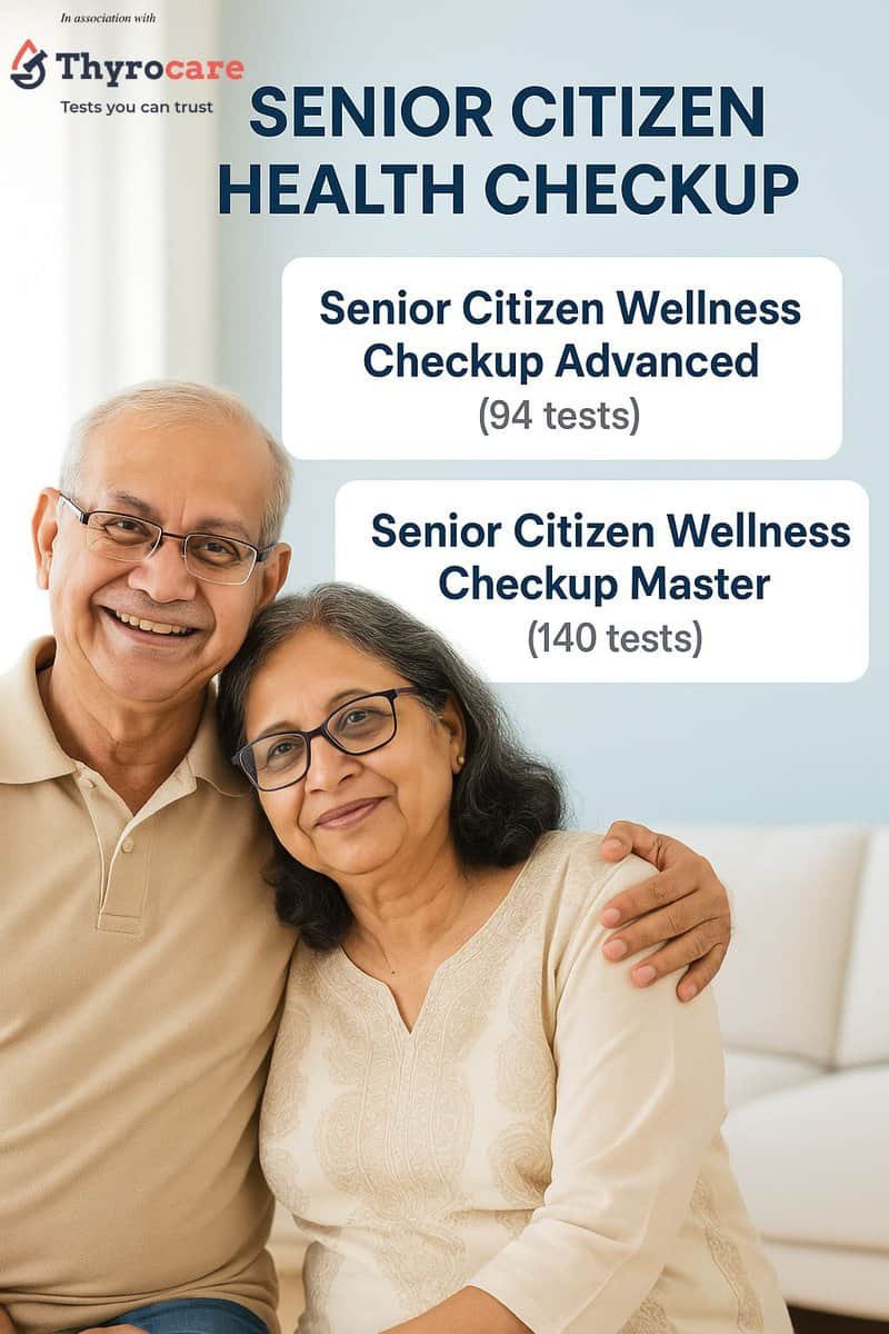 Senior Citizen Full-Body Checkup: Advanced & Master Packages Senior citizen health checkup – lab home collection in all cities in India