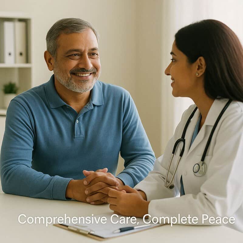 Aarogyam X full body checkup package with home sample collection.