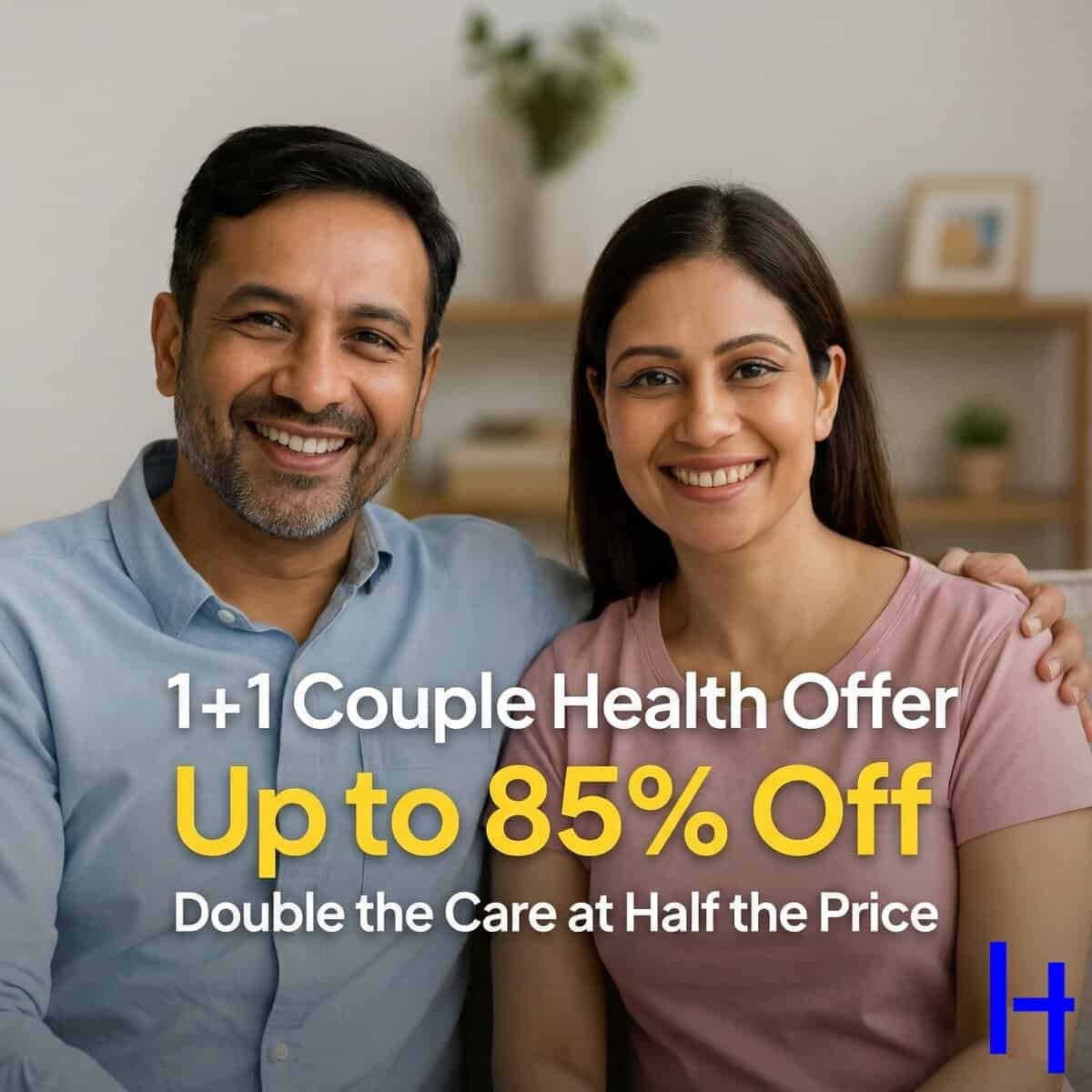 Thyrocare's Aarogyam X @ ₹5,099: Today's Offer 1+1 couple offer on full body checkup at the best price