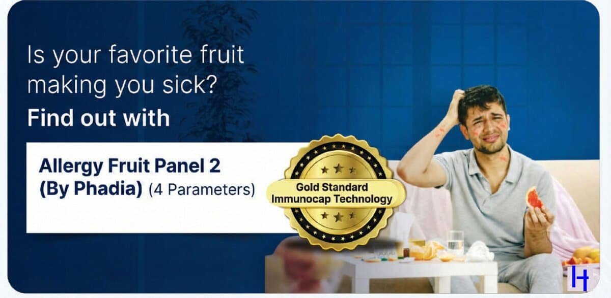 Allergy Fruit Panel 2 by Phadia (ImmunoCAP) – 4 parameters