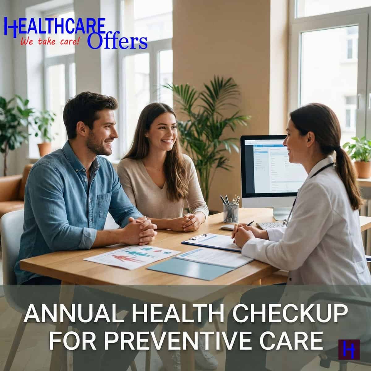 Annual health checkup for preventive health screening.