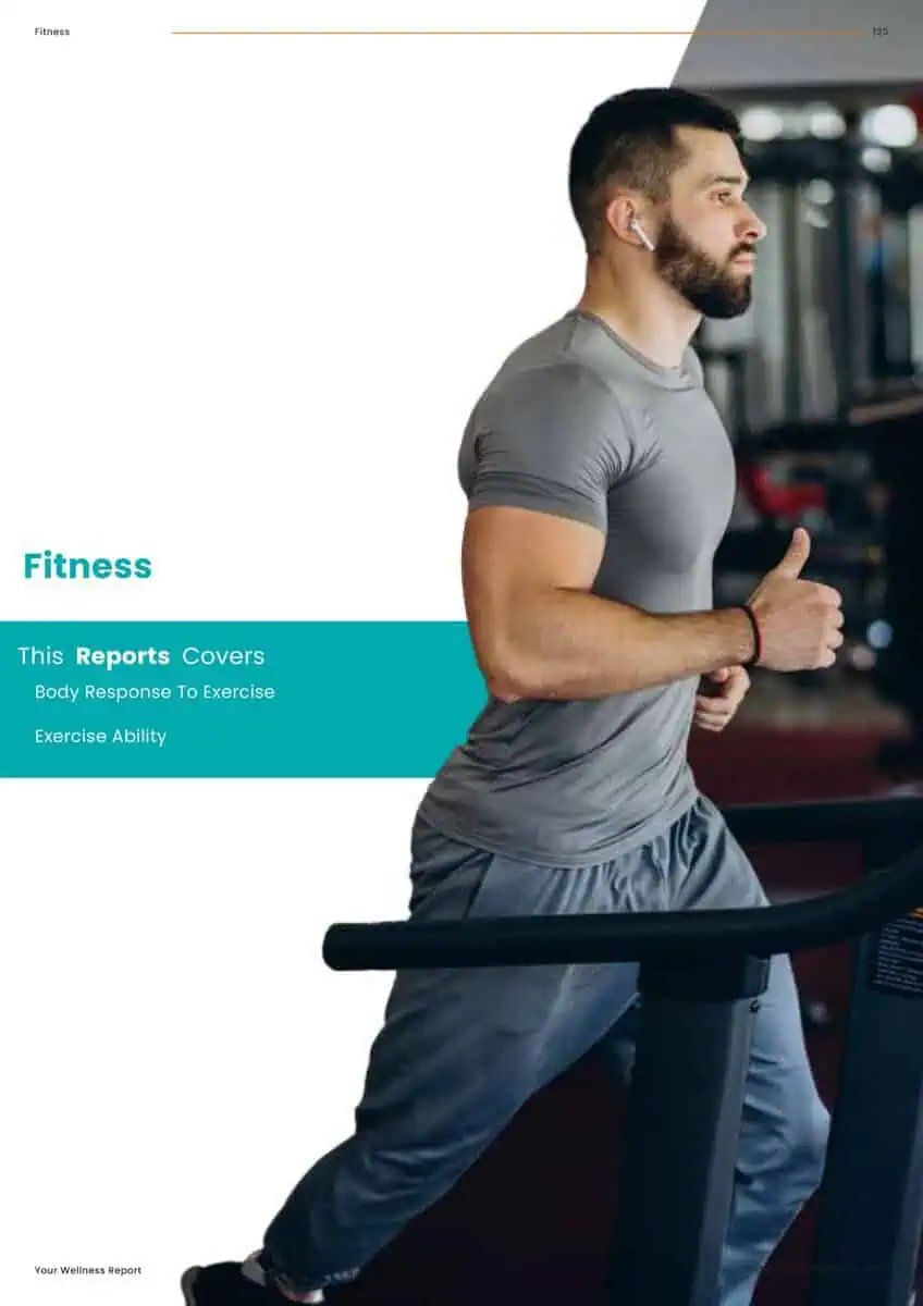 Genomic DNA testing for fitness and exercise response