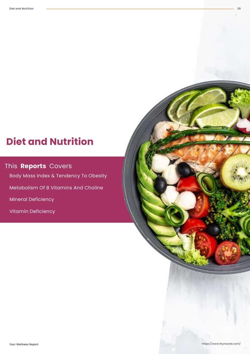 Genomic DNA test for BMI, obesity tendency, vitamin and mineral metabolism, and nutrition