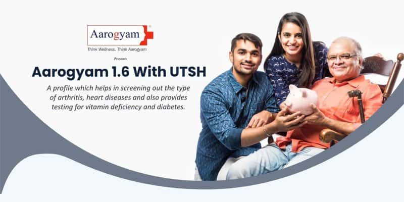 Thyrocare Aarogyam 1.6 – 115 Parameters at ₹3,499 Thyrocare Aarogyam 1.6 full body checkup package