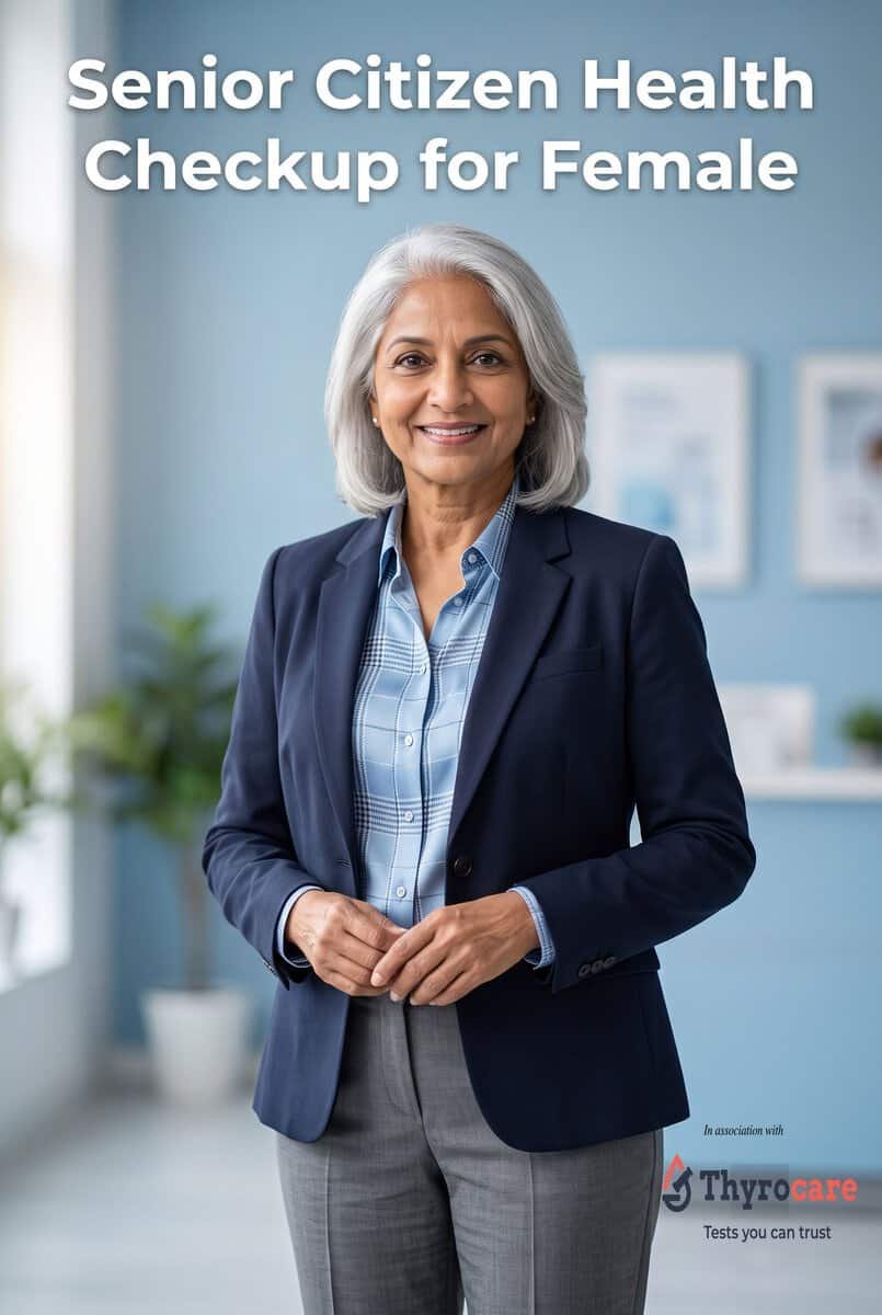 Health Checkup Package for Senior Citizen Females Thyrocare full body checkup package for senior citizen females